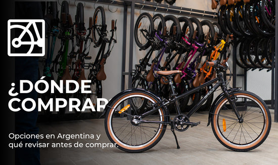 ¿Dónde comprar una bicicleta plegable en Argentina? Tienda, bicicletería o Mercado Libre