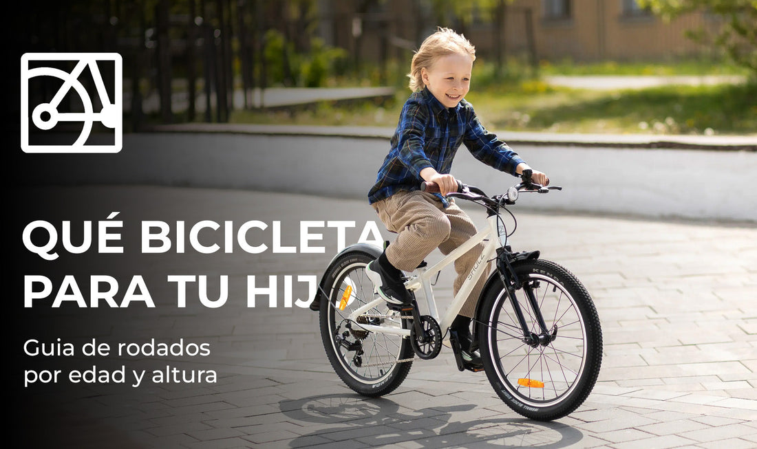 Qué bicicleta le corresponde a tu hijo según edad y altura